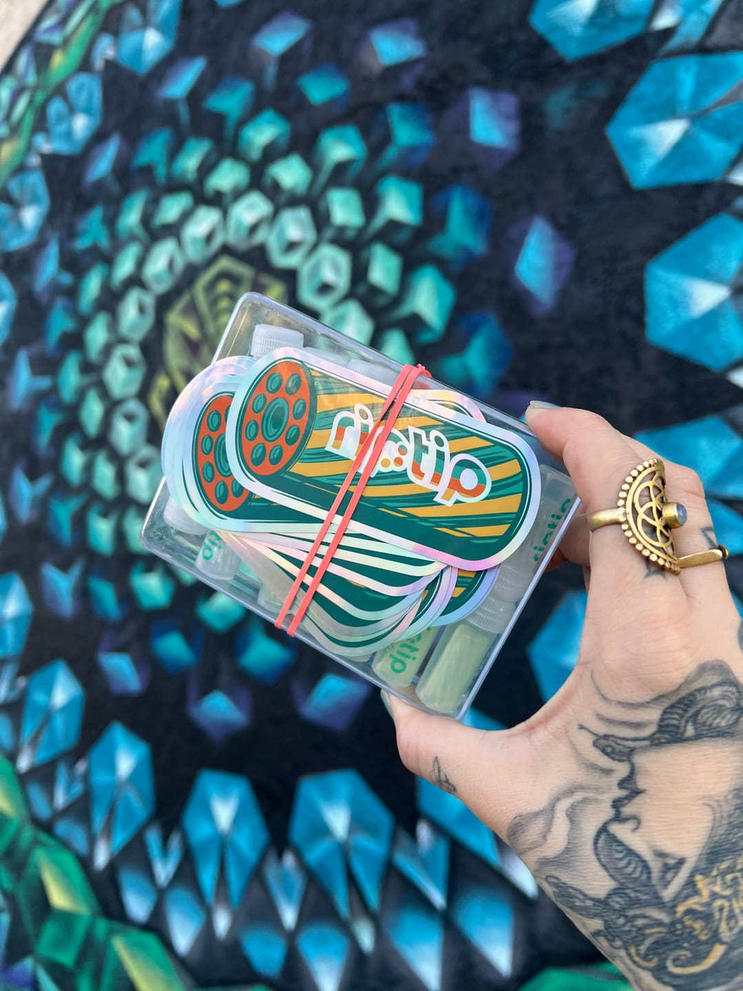 Customer photo review of Clear Rip Tips by Gordo Scientific