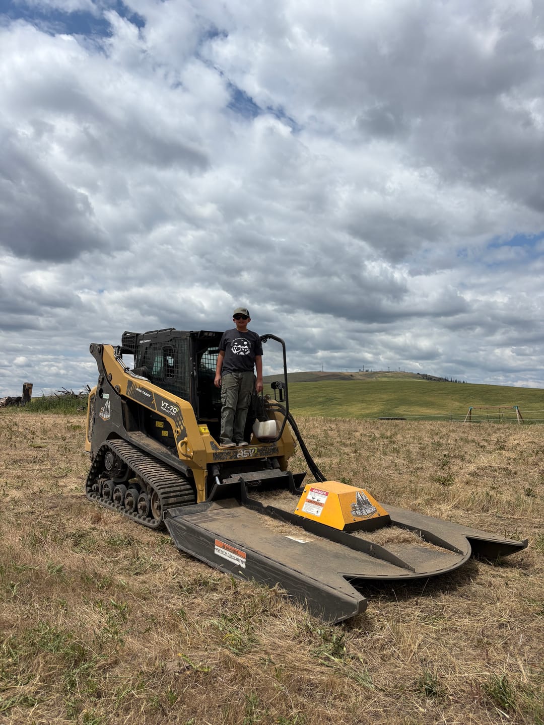 Customer photo review of The EZ Mow - Brush Cutter/Mower