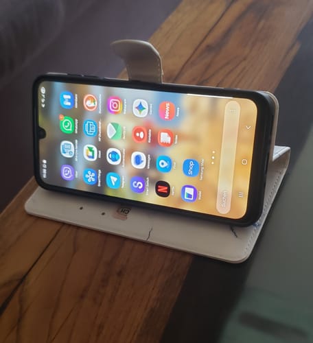 Zlatko E. review of Galaxy A17 / A26 - Hülle mit Marble Motiv image 1 out of 2