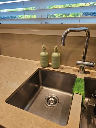 Customer photo review of Keep It Simple Wash+Lotion Kit - Sage