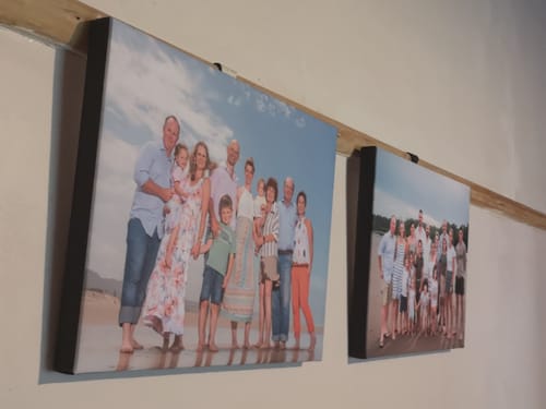 Customer photo review of 3 x A3 Canvas Combo
