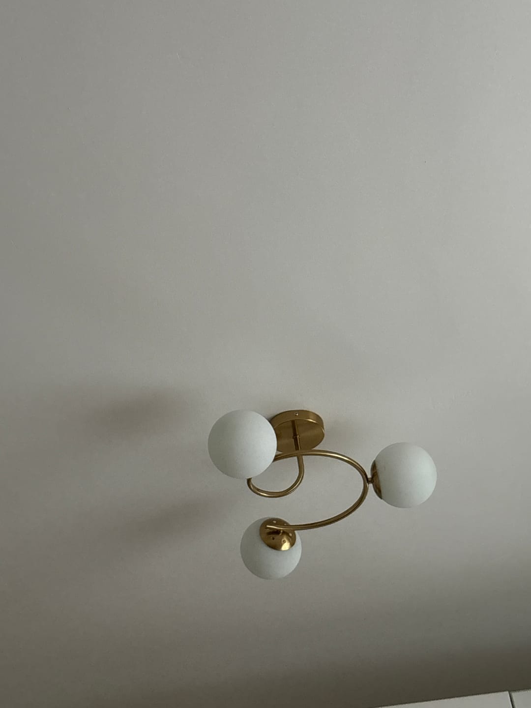 Customer photo review of Lustra Abajur 3xE27 Gold Elegance