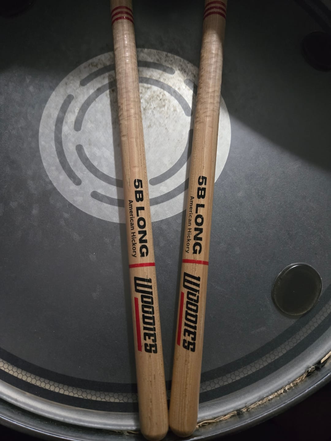 Customer photo review of American Hickory 5B Long Drumsticks