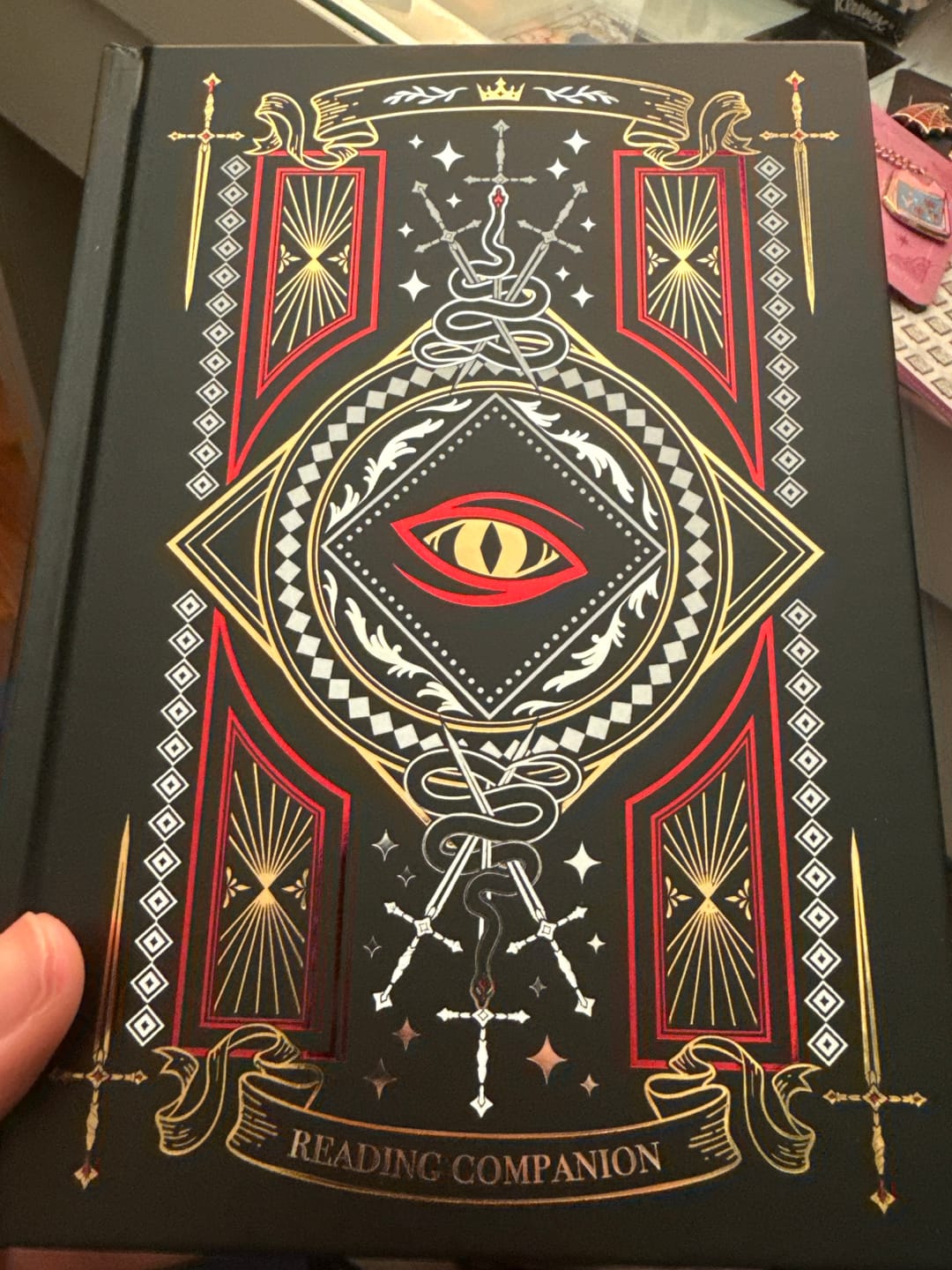 Customer photo review of Destiny Awaits Reading Companion