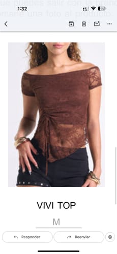 Customer photo review of VIVI TOP