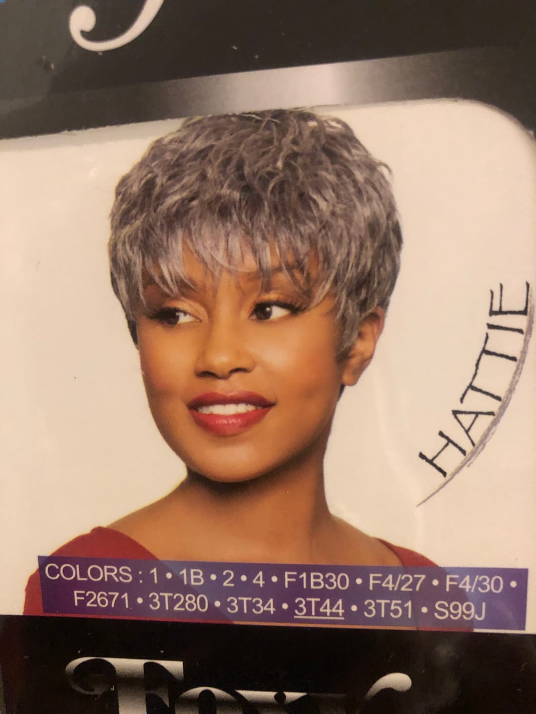 Customer photo review of Foxy Silver Full Wig - HATTIE