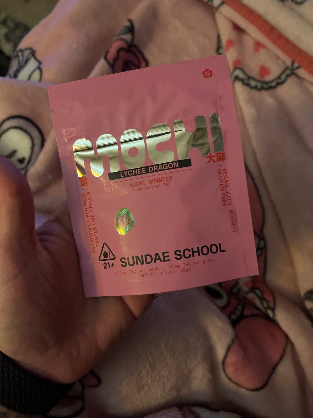 Customer photo review of Lychee Dragon (5mg) Mini
