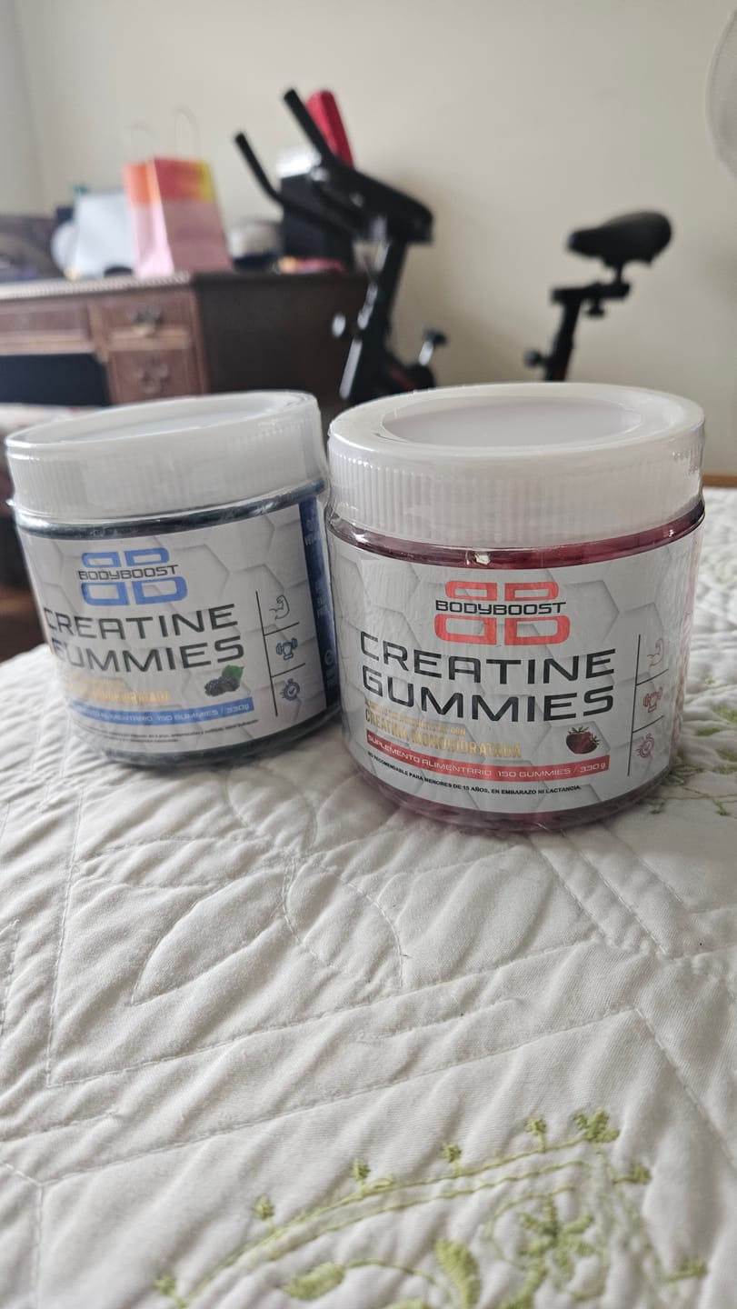 Customer photo review of Pack Creatinas Sabores Mixtos