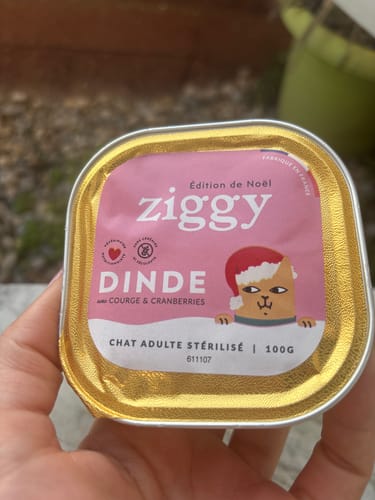 Laurie P. review of Pâtée de Noël Chat Sans Céréales - Dinde image 1 out of 1