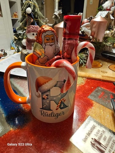 Bianca L. review of Tasse Personalisiert - Weihnachtstasse 2 image 1 out of 1