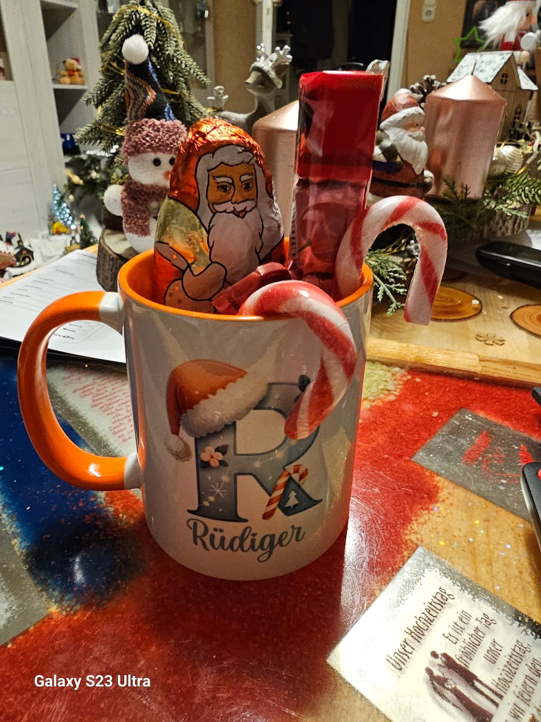 Customer photo review of Tasse Personalisiert - Weihnachtstasse 2