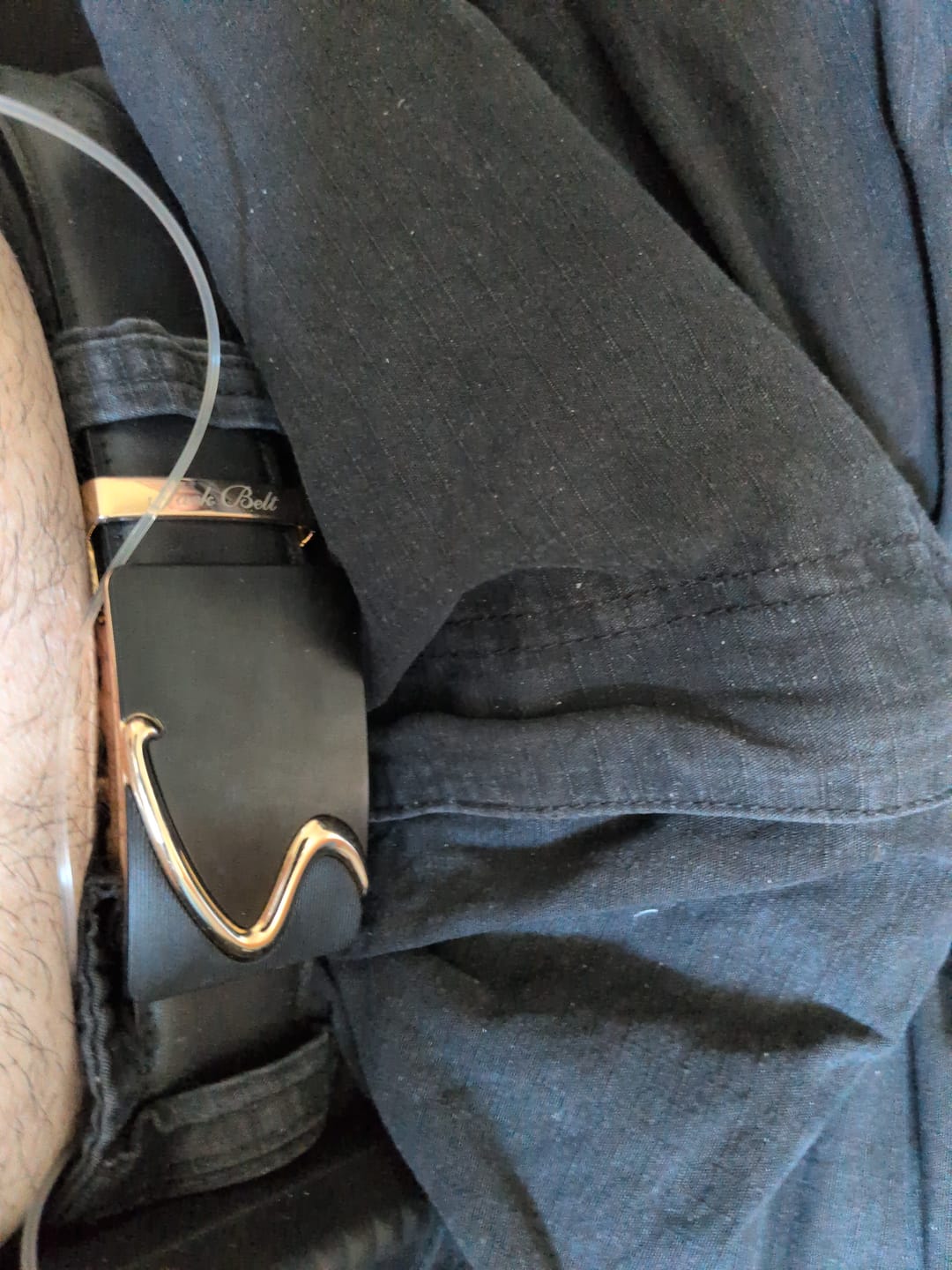 Customer photo review of Jack Belt® Men's Ratchet Belt Buckle (M75)