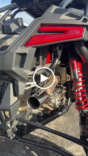 Customer video review of RPM Slip On Muffler Delete (Race Pipe) Pro XP, Pro S, Turbo R
