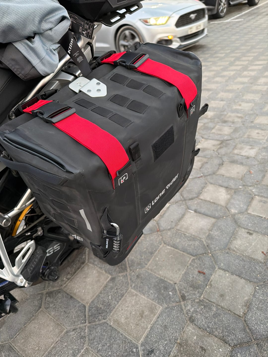 Customer photo review of Color Straps for MotoBags