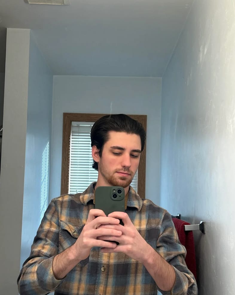 Customer photo review of Partenope Strong Hold Styling Gel