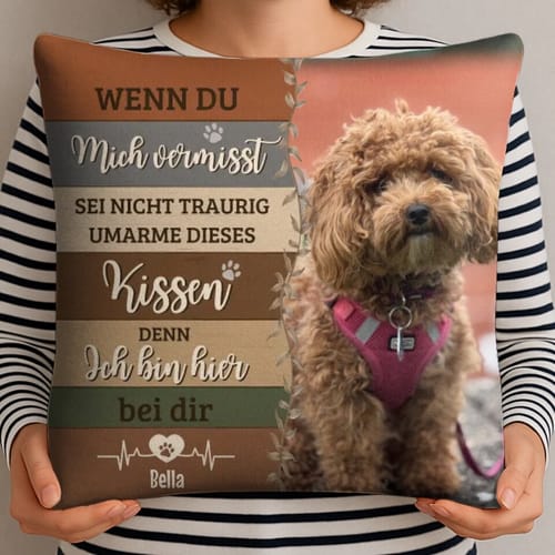 Customer photo review of Seelenwärmer - Individuelles Kissen