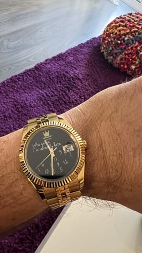 Customer photo review of EONDATE MAXI CLASSIC WATCH