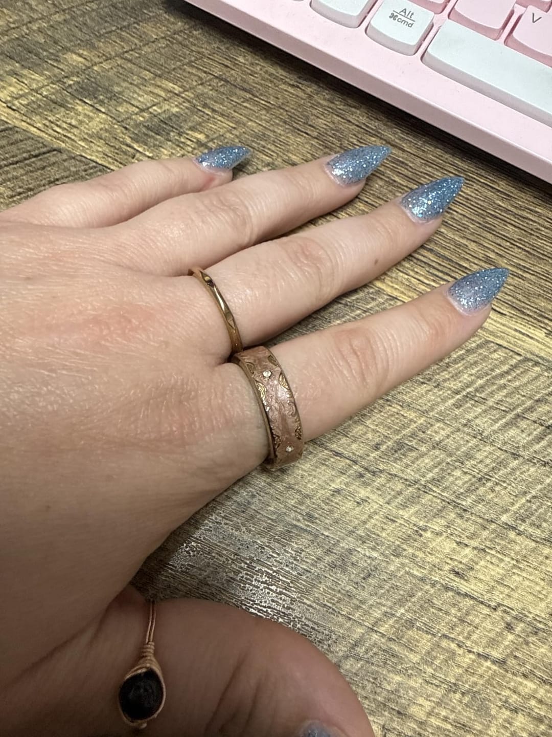 Customer photo review of Pulserive Solara Smart Ring, Sleep Tracker, Activity & Fitness Tracker, Blood Pressure& Oxygen Tracker