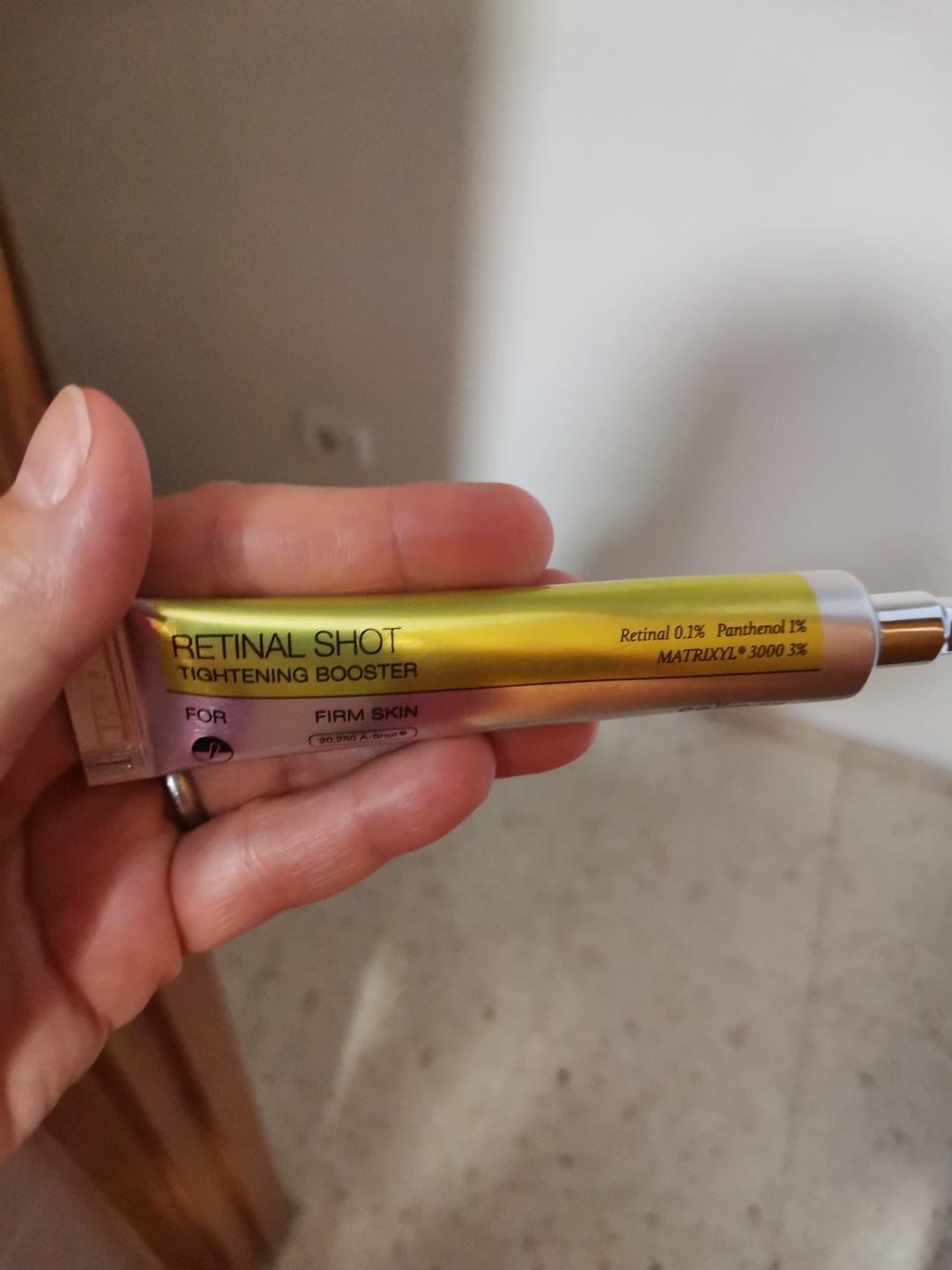 Customer photo review of [celimax] THE VITA-A RETINAL SHOT TIGHTENING BOOSTER 15ml