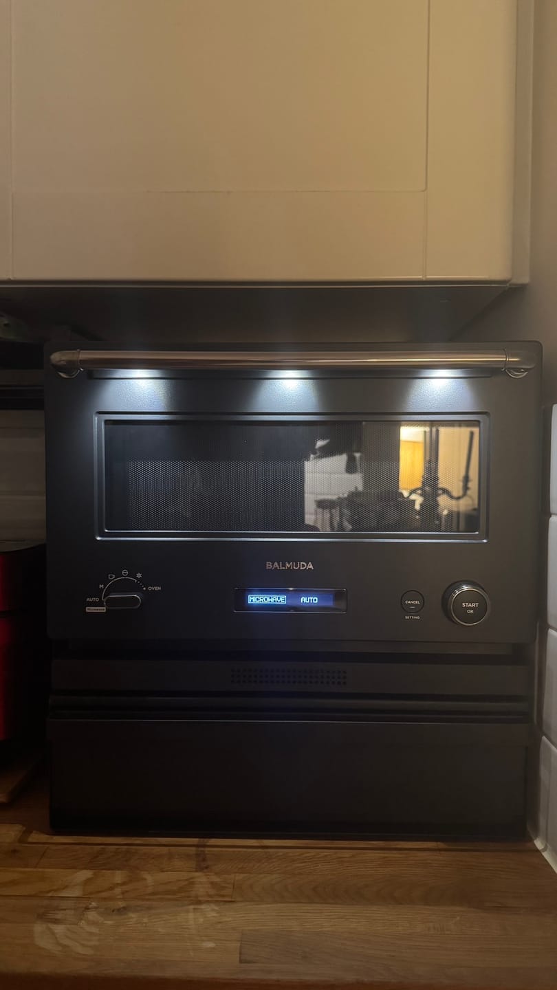 Customer photo review of BALMUDA The Range 2nd Gen K09G - Black