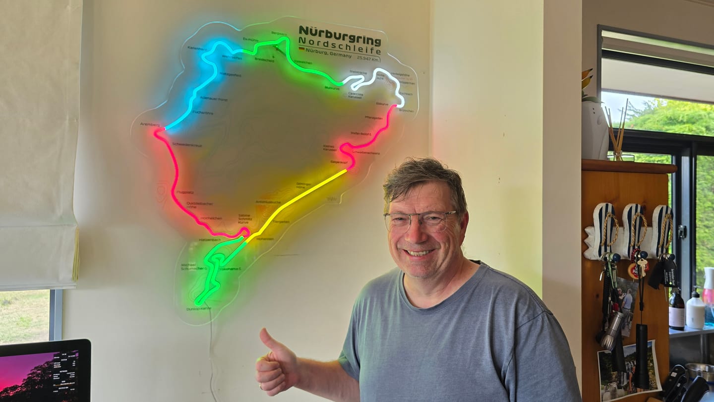 Customer photo review of Nürburgring Nordschleife Neon Race Track