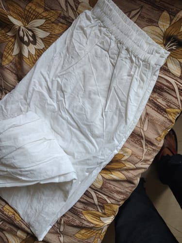 Mamata N. review of Women White Cotton Pant image 1 out of 1