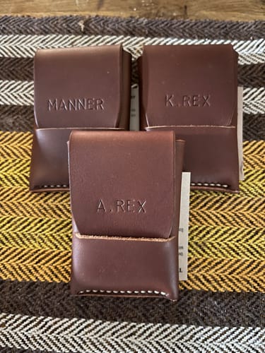 Customer photo review of Slimmad plånbok i äkta läder