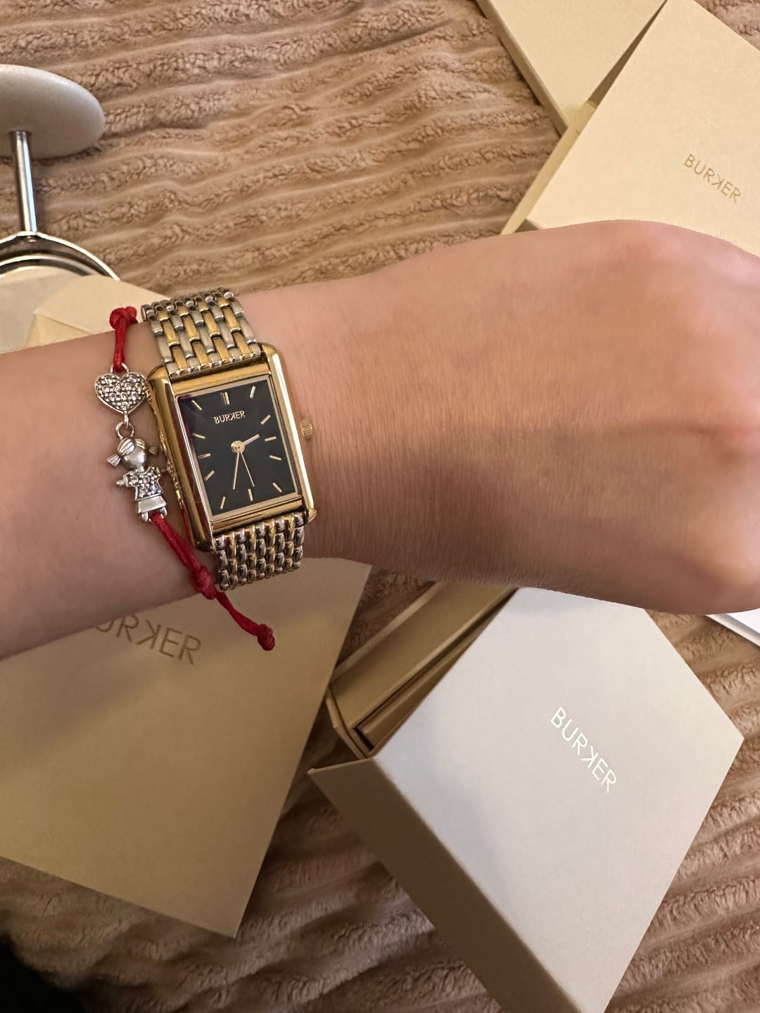 Customer photo review of Olivia Black Gold Silver