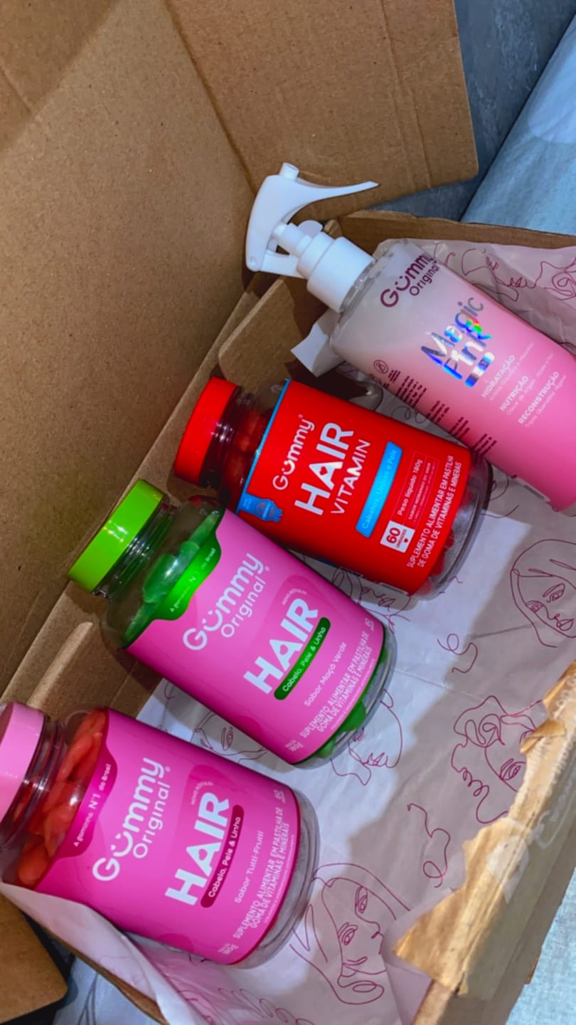 Customer photo review of Gummy Hair® - Tutti-Frutti 180 g