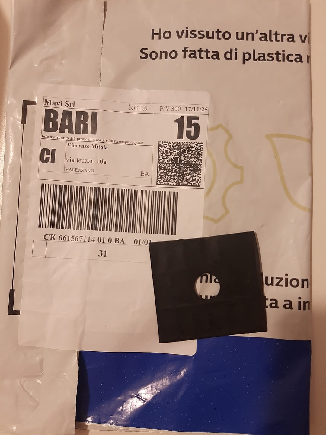 Customer photo review of Spessore per Didiesse Frog