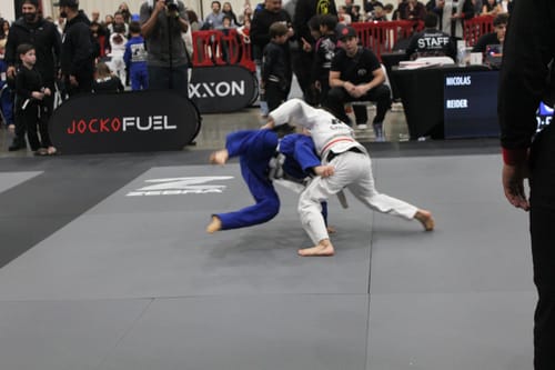 Customer photo review of Black Jack Black No-Gi Kids BJJ Shorts