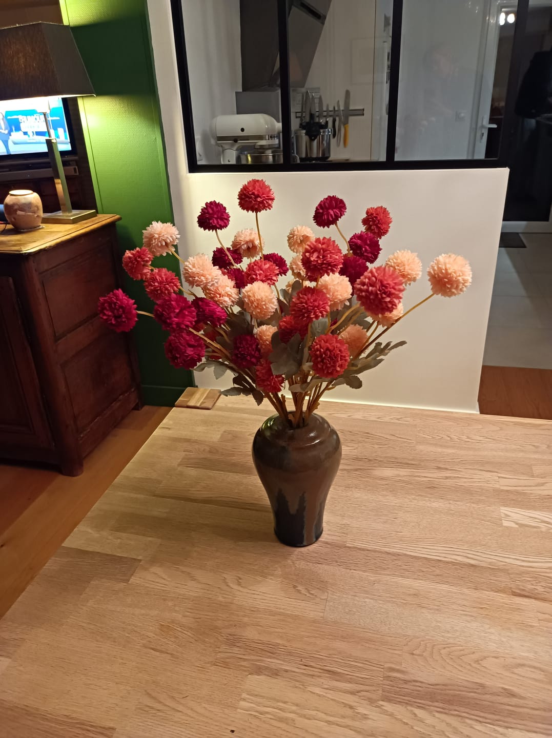 Customer photo review of Fleurs de Kiku - Mélange (20 tiges/ 100 pompons)
