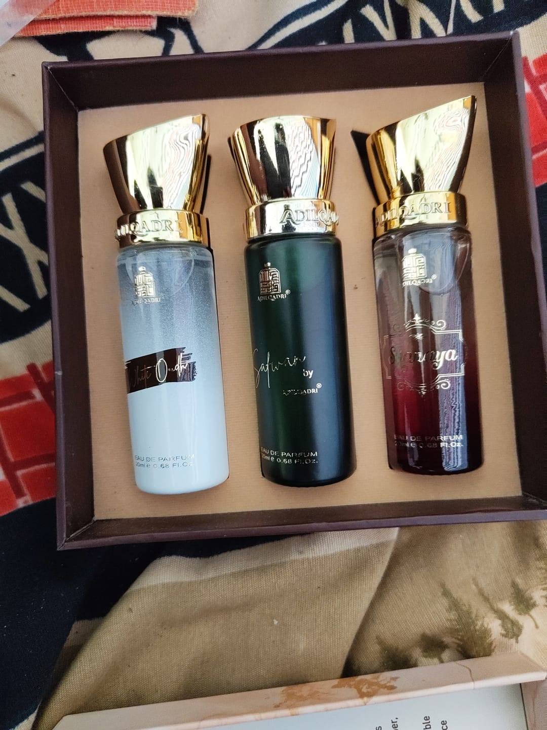 Customer photo review of Captivating Trio 3 Pcs Set Of Premium Perfume Spray