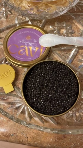 Customer photo review of CAVI's Caviar Tin Opener