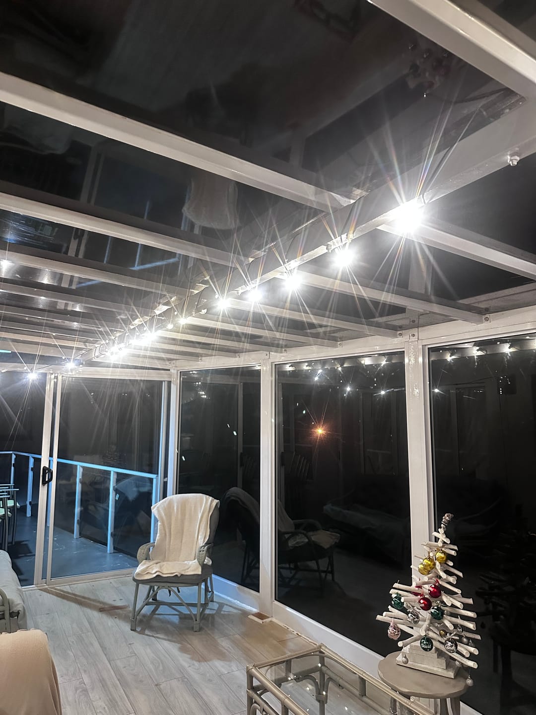 Customer photo review of Plug-In Mini Bulb String Lights