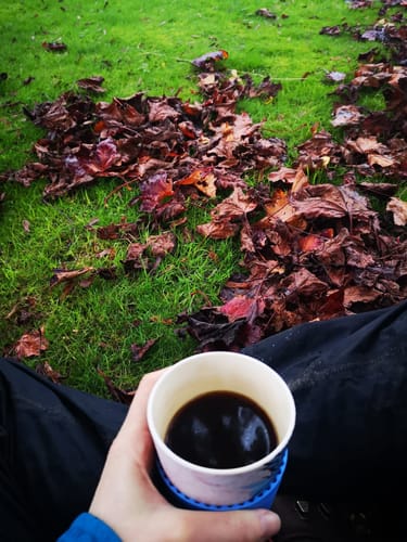 Customer photo review of Dark Roast Espresso Fairtrade Organic Coffee Beans 1 kg