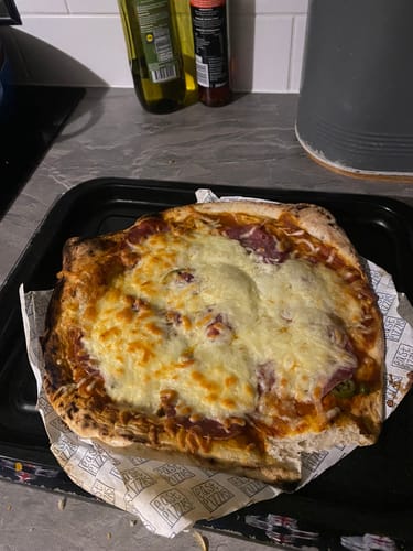 Customer photo review of Sourdough Pizza Bases