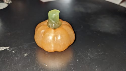 Alicia C. review of Yellow Calcite Pumpkin image 1 out of 1