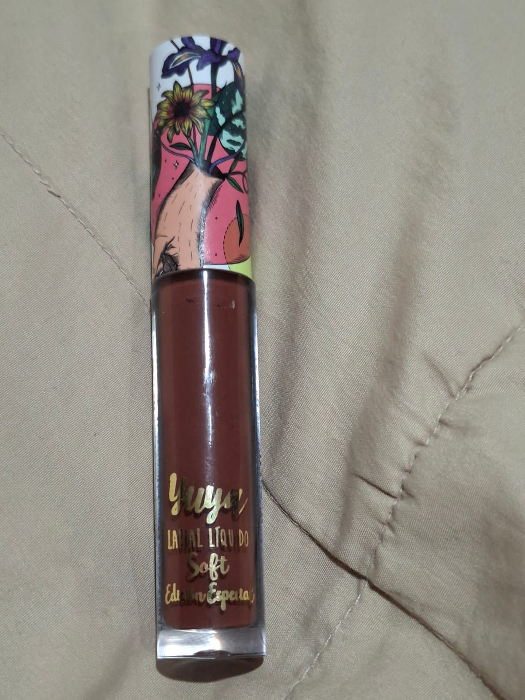 Customer photo review of Labial Líquido Soft Floreces