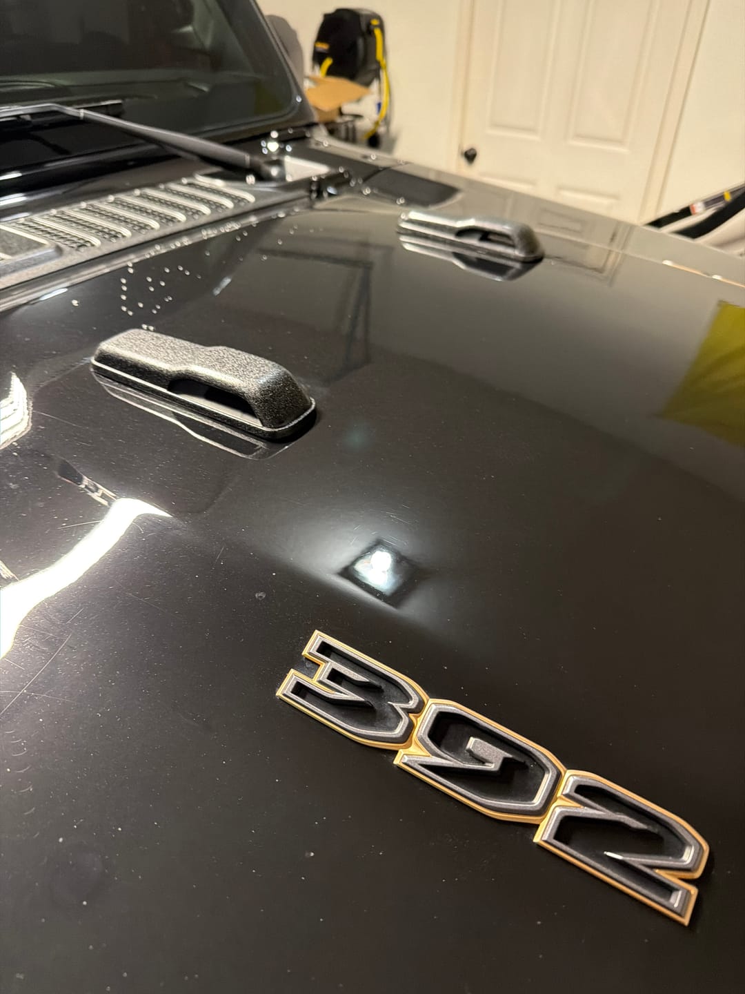 Customer photo review of Raptorized Hood Bumper Cover for Jeep Wrangler JL Gladiator JT