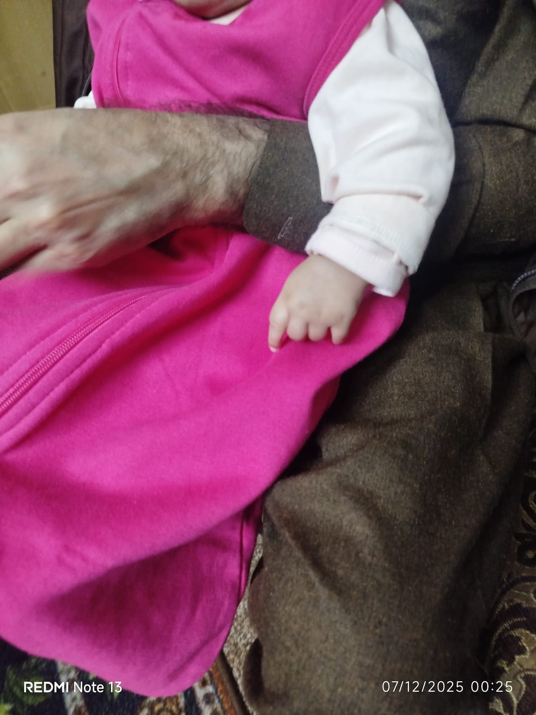 Customer photo review of Sleeping Sack (winter edition)