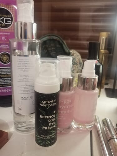 Customer photo review of #RTN CAP 0.1% - Crème intense pour le contour des yeux, Sans Parfum