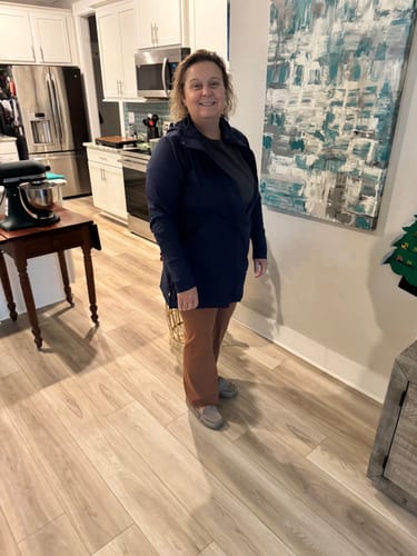 Customer photo review of Madison Long Jacket