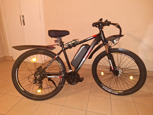 Customer photo review of Electric Mountain Bike Mopride 2