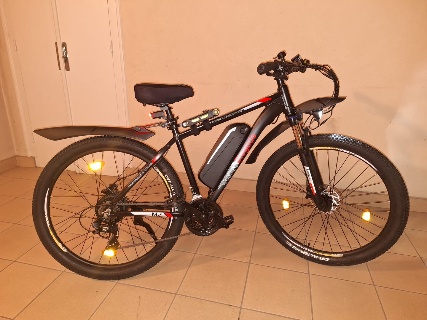 Customer photo review of Electric Mountain Bike Mopride 2