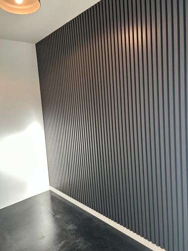 Sam K. review of Premium Acoustic Slatted Wall Panel (Multiple Colours) image 1 out of 3