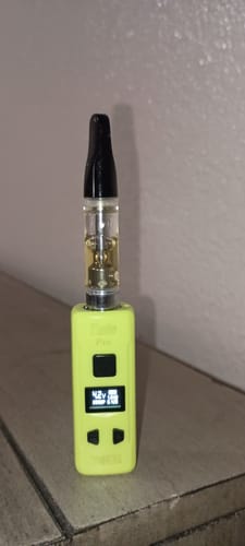 Customer photo review of 1 Gram THC-P Blend Vape Cartridge | Pink Gummy - Indica