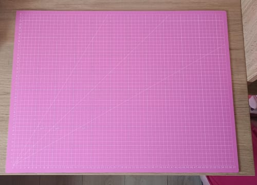 Customer photo review of Base de Corte Color Rosado