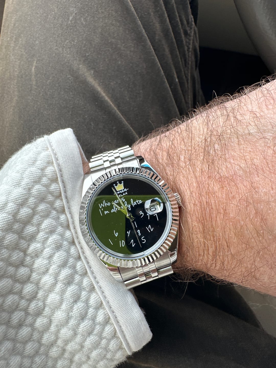 Customer photo review of EONDATE MAXI CLASSIC WATCH