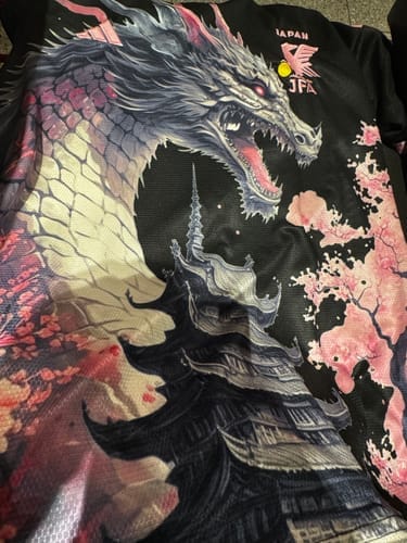 Customer photo review of Japan 24/25 "Sakura Dragon" Special Edition Jersey